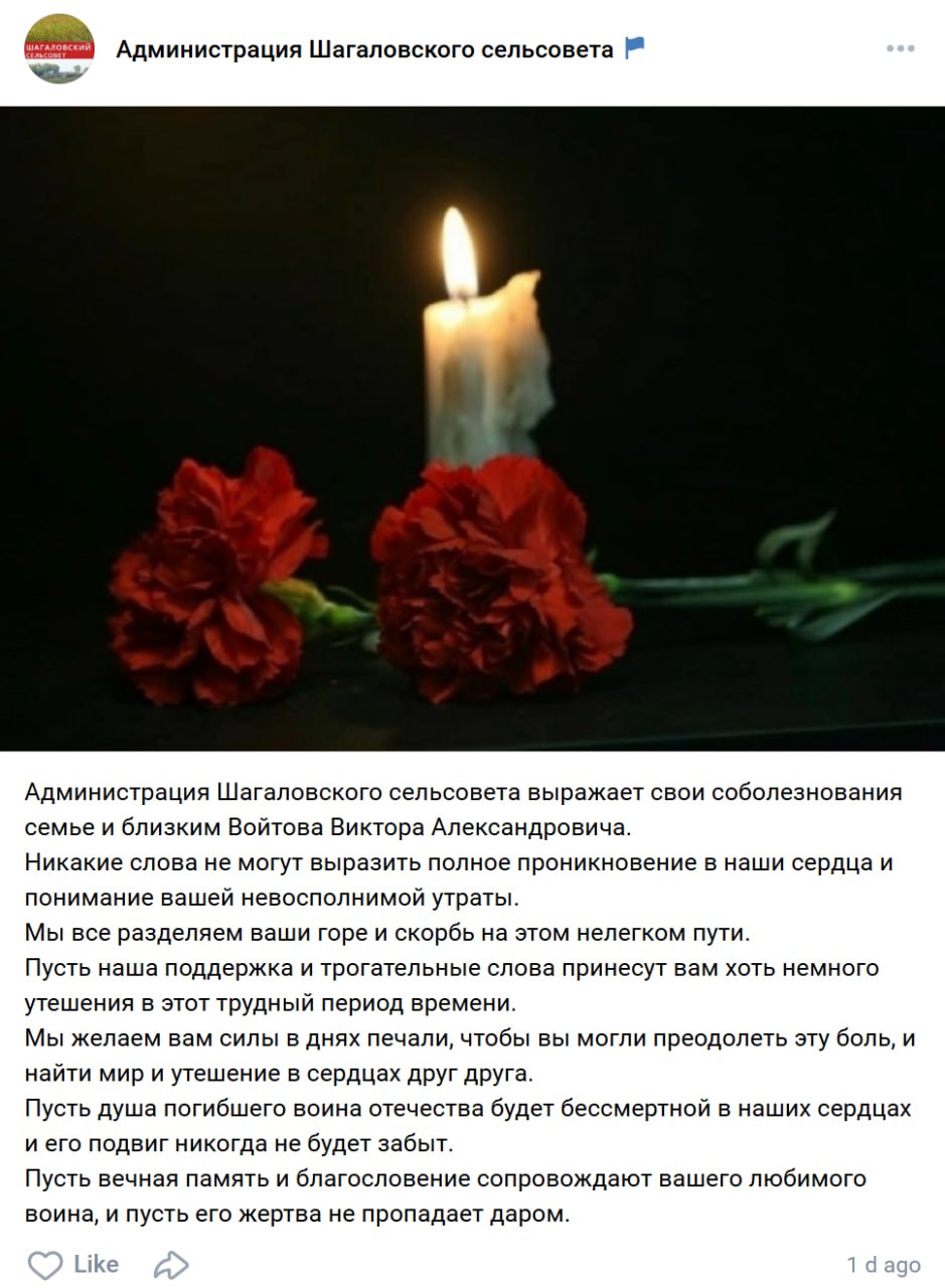 Войтов Виктор Александрович
