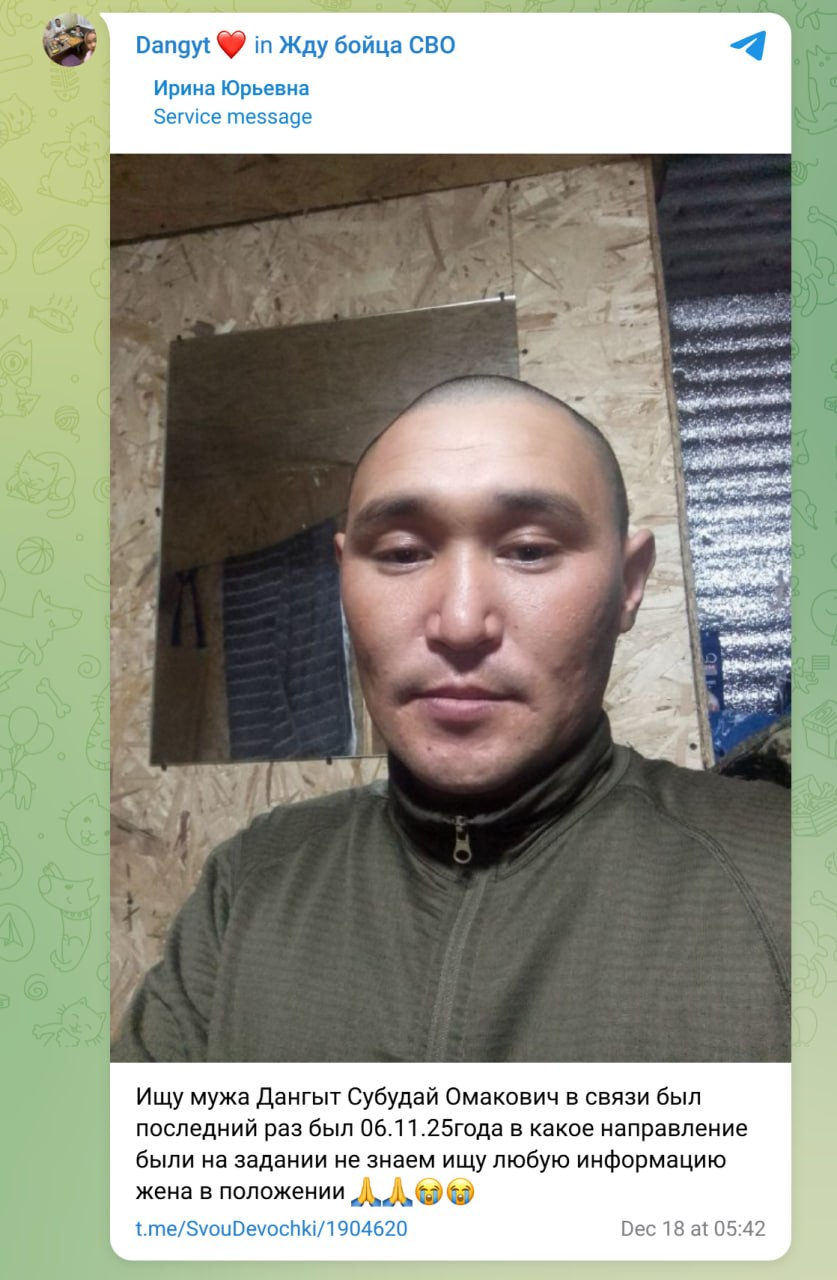 Дангыт Субудай Омакович