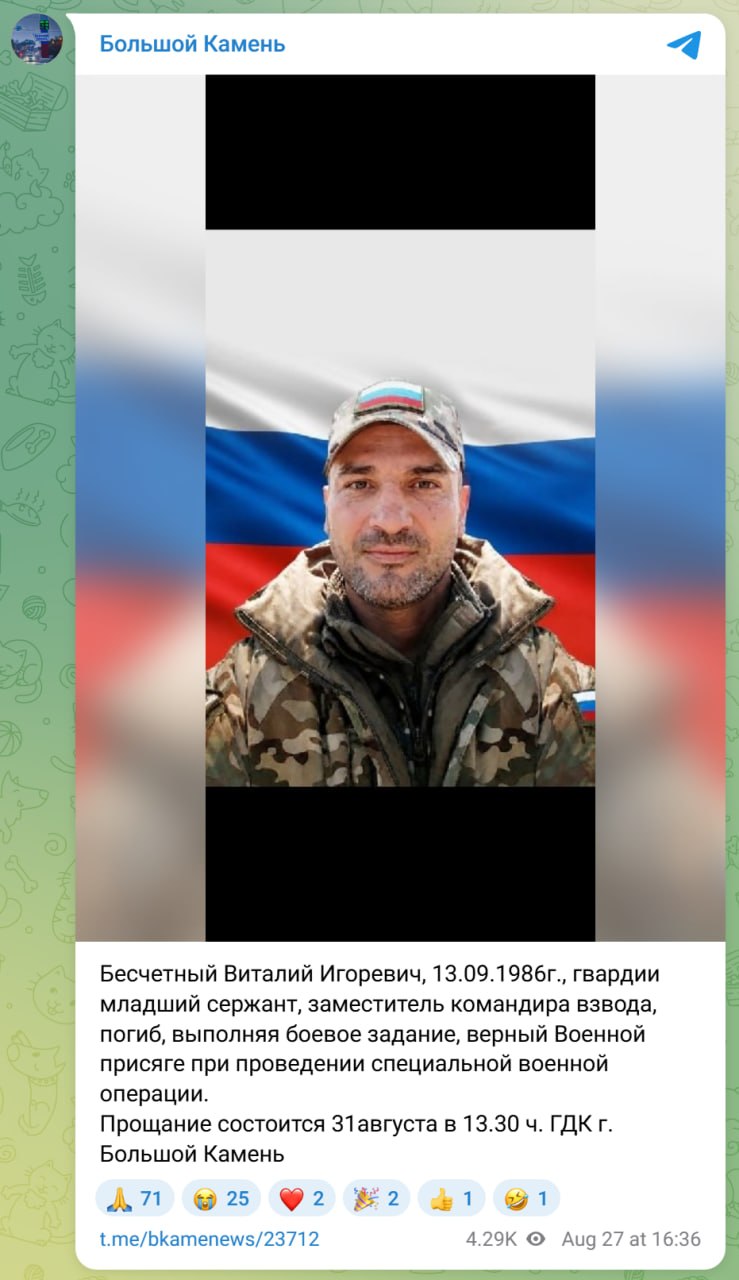 Beschetnyy Vitaliy Igorevich