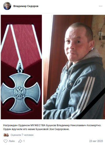 Бушков Владимир Николаевич