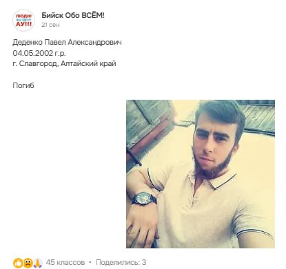 Деденко Павел Александрович
