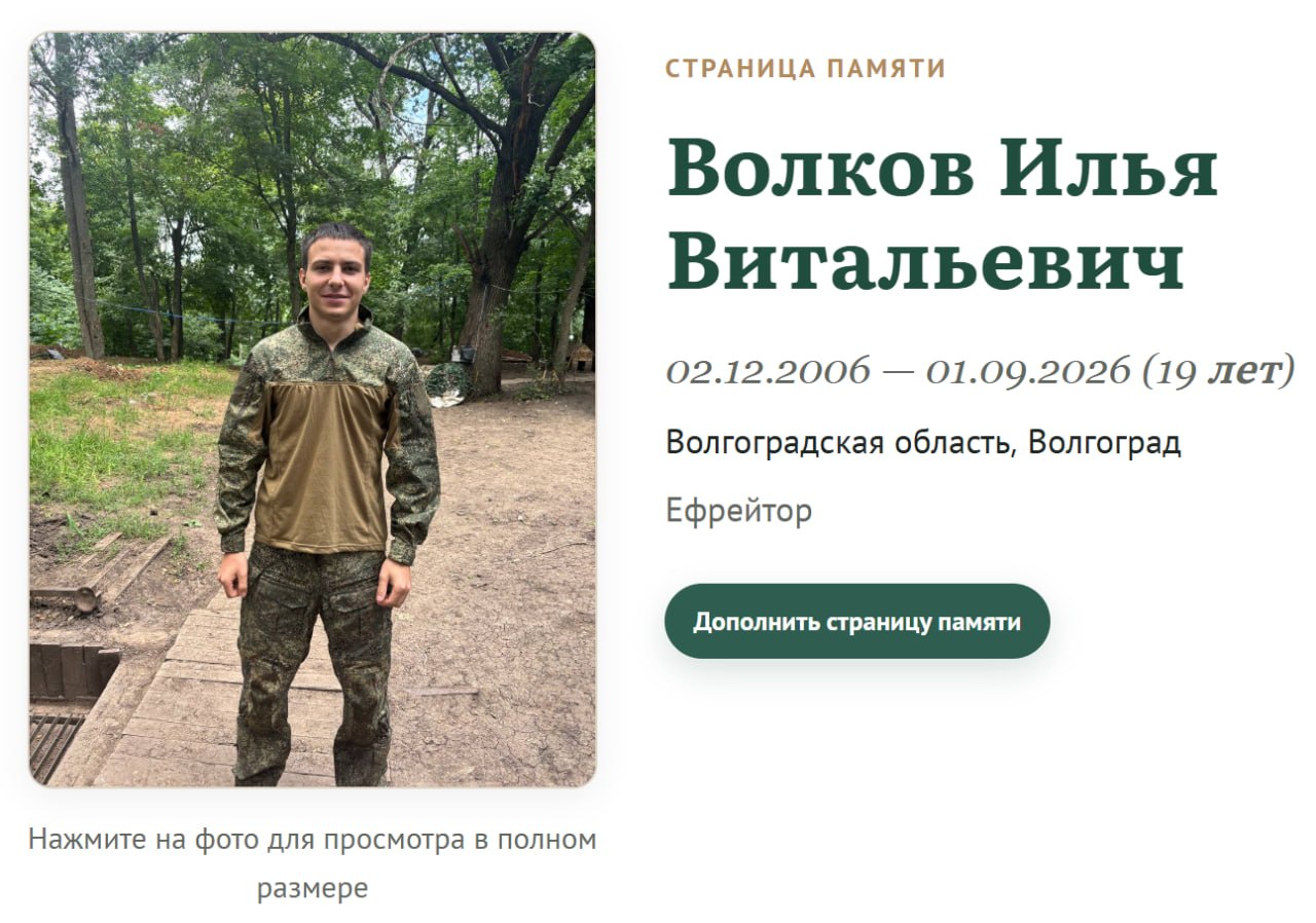 Волков Илья Витальевич