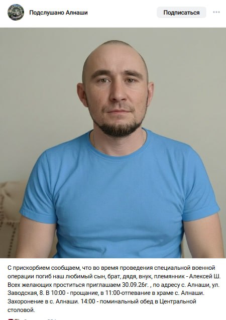 Shatunov Aleksey Sergeevich