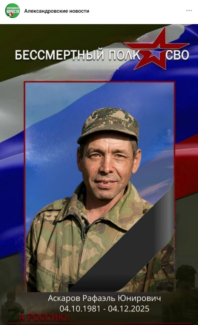 Askarov Rafael Yunirovich
