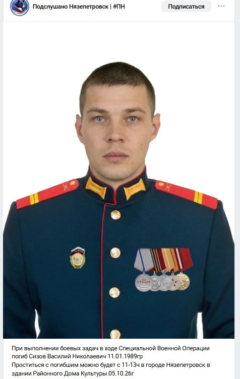 Sizov Vasiliy Nikolaevich