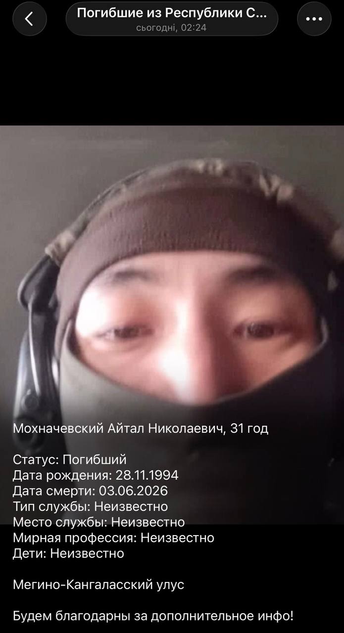 Mokhnachevskiy Aytal Nikolaevich
