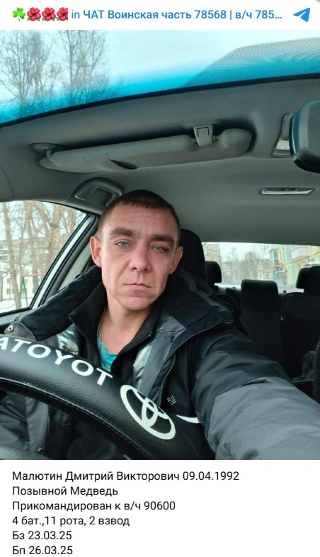 Malyutin Dmitriy Viktorovich