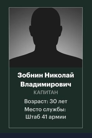 Zobnin Nikolay Vladimirovich