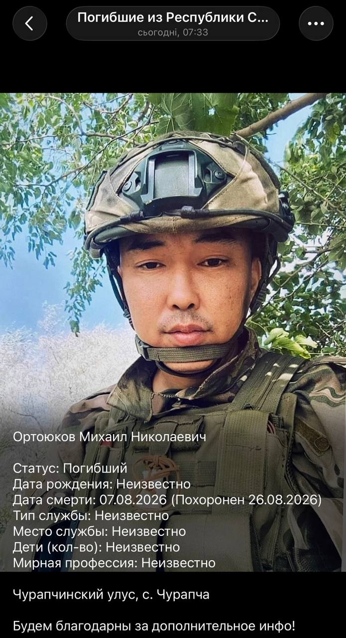 Ortoyukov Mikhail Nikolaevich