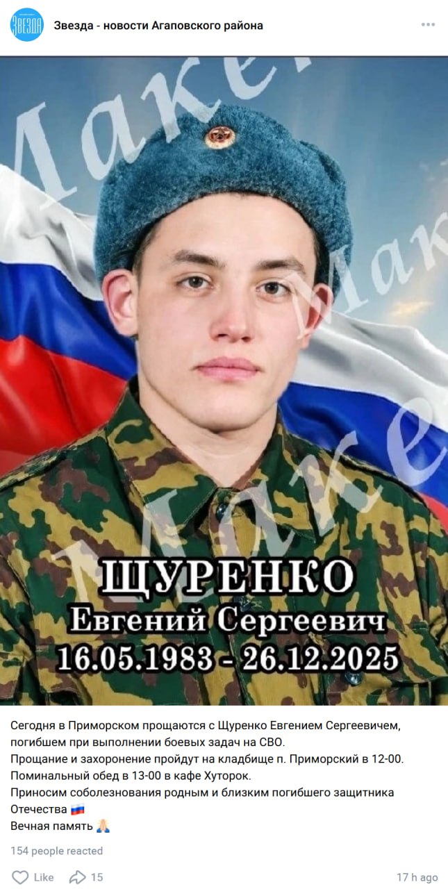 Shchurenko Evgeniy Sergeevich