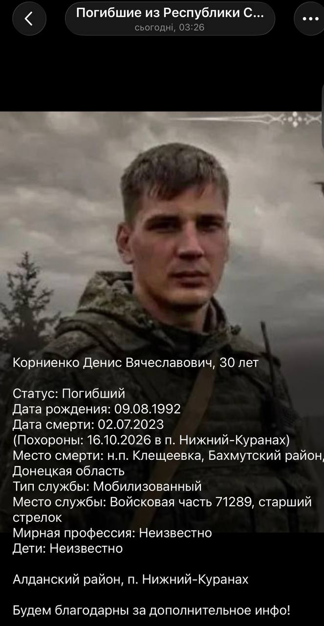 Корниенко Денис Вячеславович