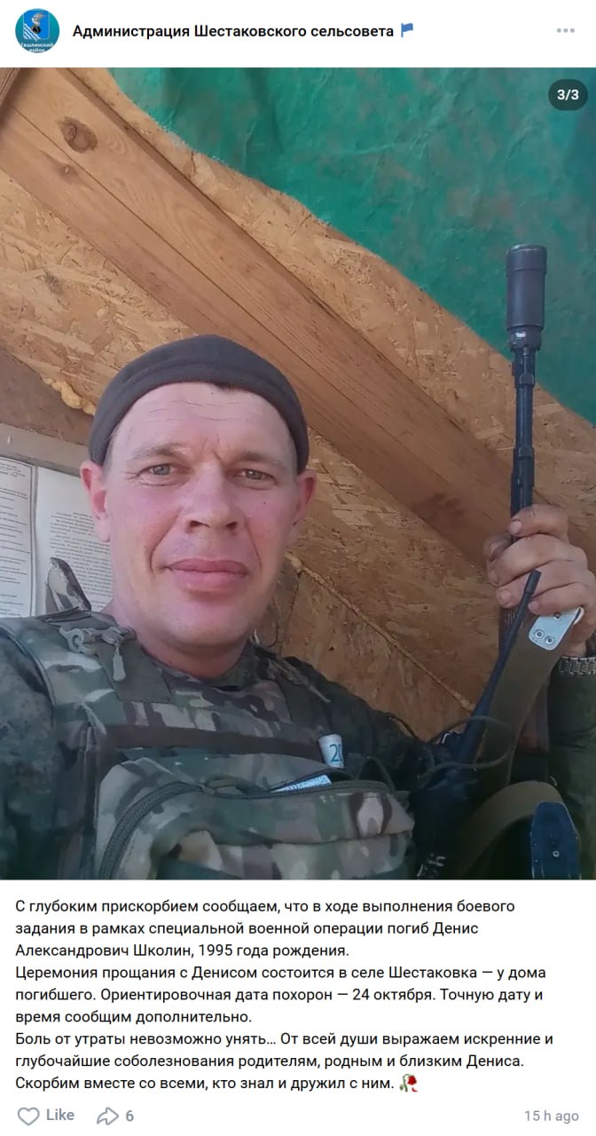 Школин Денис Александрович