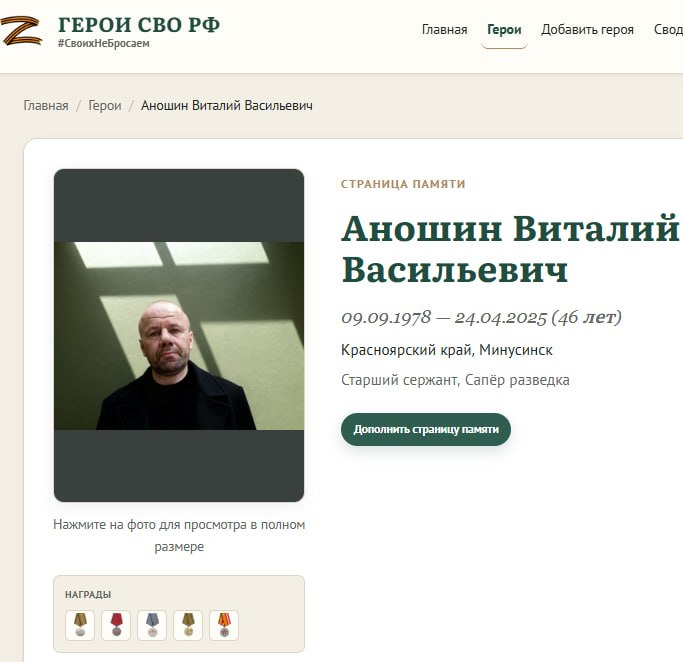 Аношин Виталий Васильевич