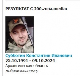 Subbotin Konstantin Ivanovich