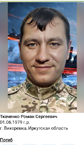 Tkachenko Roman Sergeevich