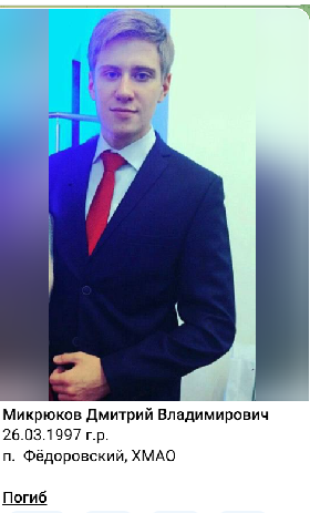 Mikryukov Dmitriy Vladimirovich