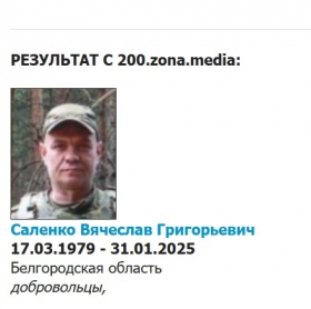 Саленко Вячеслав Григорьевич