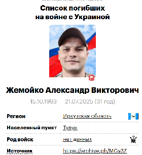 Zhemoyko Aleksandr Viktorovich