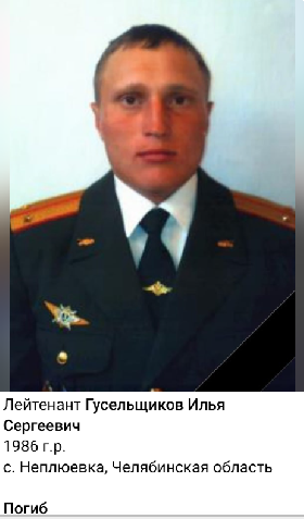 Guselshchikov Ilya Sergeevich