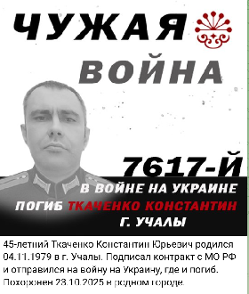 Tkachenko Konstantin Yurevich
