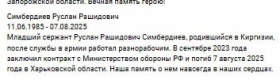 Simberdiev Ruslan Rashidovich