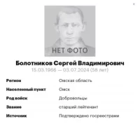Bolotnikov Sergey Vladimirovich