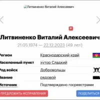 Litvinenko Vitaliy Alekseevich
