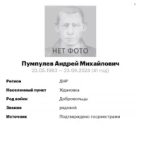 Pumpulev Andrey Mikhaylovich