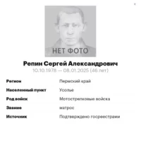 Repin Sergey Aleksandrovich