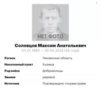 Solovtsov Maksim Anatolevich