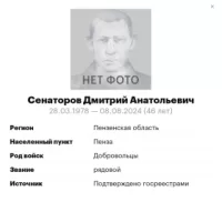 Senatorov Dmitriy Anatolevich