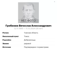 Grebenyuk Vyacheslav Aleksandrovich