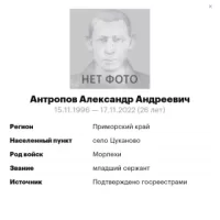 Antropov Aleksandr Andreevich