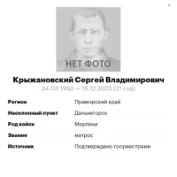Kryzhanovskiy Sergey Vladimirovich