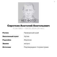 Sirotkin Anatoliy Anatolevich