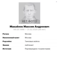 Makaenok Maksim Andreevich