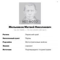 Melnikov Matvey Nikolaevich