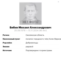 Bibin Mikhail Aleksandrovich