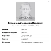 Tukmanov Aleksandr Pavlovich