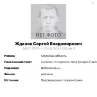 Zhdanov Sergey Vladimirovich
