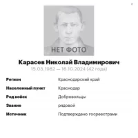 Karasev Nikolay Vladimirovich