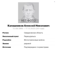Kalashnikov Aleksey Nikolavich