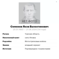 Semenov Yakov Valentinovich