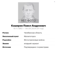 Kashirin Pavel Andreevich
