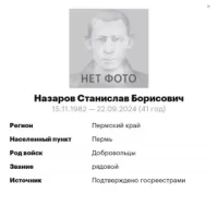 Nazarov Stanislav Borisovich