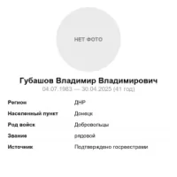 Губашов Владимир Владимирович
