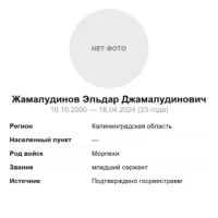 Zhamaludinov Eldar Dzhamaludinovich