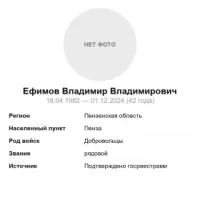 Ефимов Владимир Владимирович