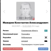 Mazharin Konstantin Aleksandrovich