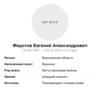 Fedotov Evgeniy Aleksandrovich